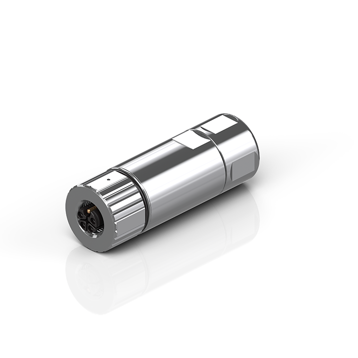 Beckhoff ZS2020-6720 M12 socket field assembly, power, IP67 Turkiye