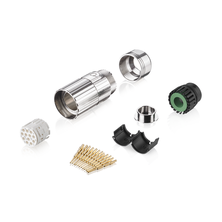 Beckhoff ZS2000-5911 Sensor-Connector, M23, straight with coupling nut Turkiye