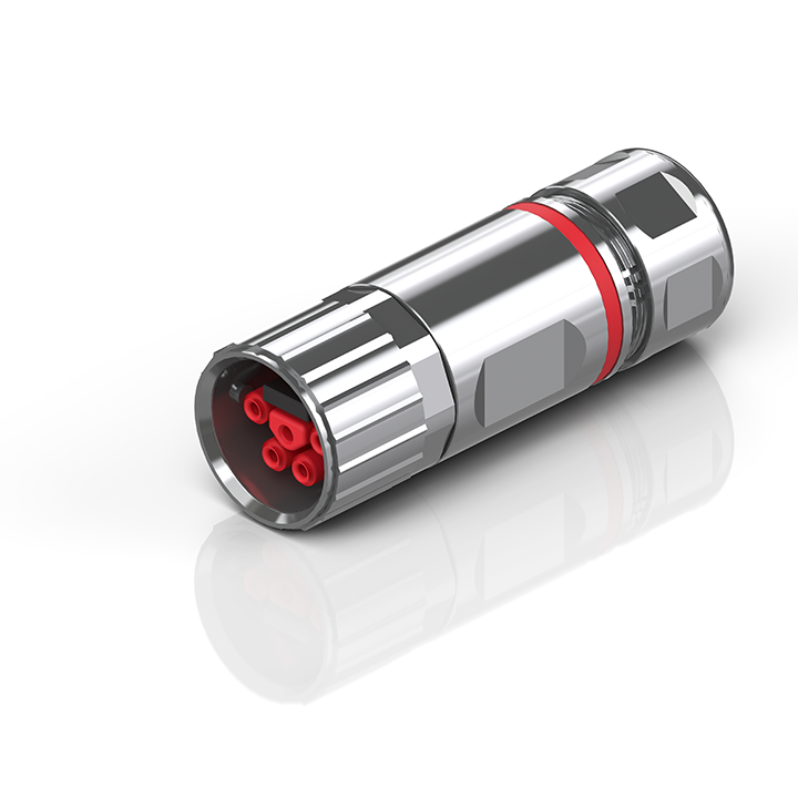 Beckhoff ZS7300-0021 Plug, field assembly, Power, IP65/67, 5 power contacts contained: Type ZS7000-C018 Turkiye