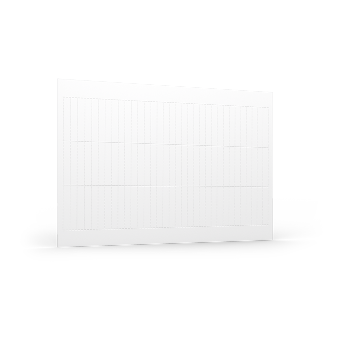 Beckhoff BZ5100 Push-in strips for labels, A4 sheet, pre-punched Turkiye