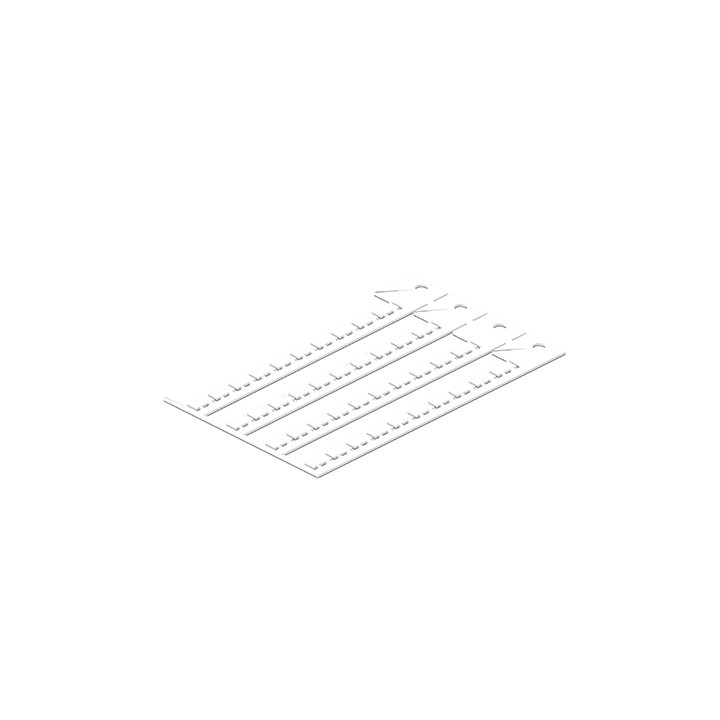 Beckhoff ZS5100-xxxx 40 contact labels, white, 5 x 10 mm Turkiye