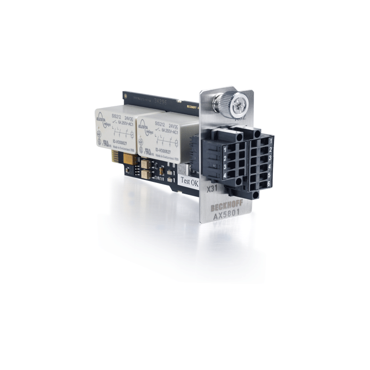 Beckhoff AX5801 TwinSAFE drive option card Turkiye