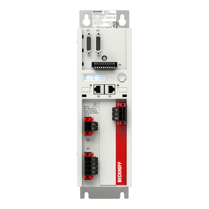 Beckhoff AX5112 Digital Compact Servo Drives 1-channel Turkiye