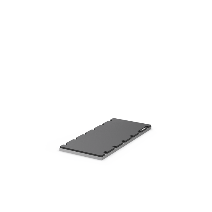 Beckhoff AL8562-0000-0000 Magnetic plate overall width W6, secondary part for AL806x, length 288 mm Turkiye