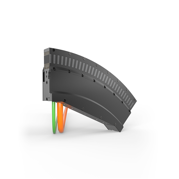 Beckhoff AT2041 Motor module, 45° curved segment, with connection cables for infeed Turkiye