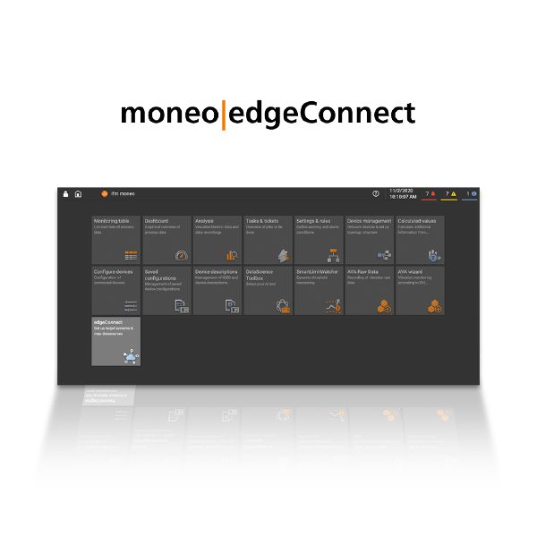 IFM moneo edgeConnect VSE LIC Titreşim sensörü teşhis elektroniği ile haberleşme için lisans Turkiye
