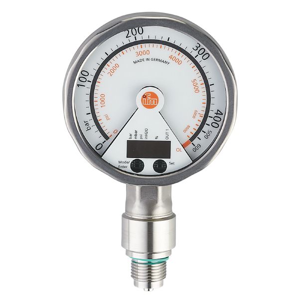 IFM PG-100-REB12-MFRKG/US/      /P Analog göstergeli elektronik basınç sensörü Turkiye