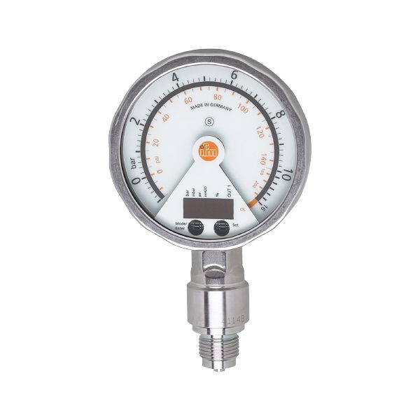 IFM PG-010-REB12-MFRKG/US/      /P Analog göstergeli elektronik basınç sensörü Turkiye