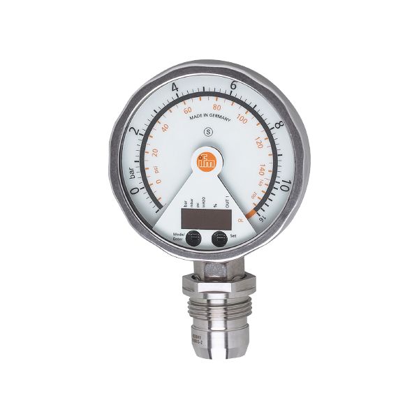 IFM PG-010-REA01-MFRKG/US/      /P Analog göstergeli düz diyaframlı basınç sensörü Turkiye