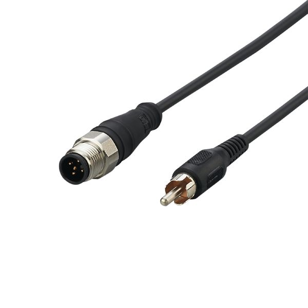IFM VIDEO ADAPTER CABLE M12 CINCH Bağlantı kablosu Turkiye