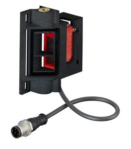 Leuze SETHT25CI-300F.HF/PX200M12 BTX Set arka plan bastırmalı sensör