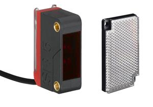 Leuze SET PRK5B/4+TKS 40x60.A Set reflektörden yansımalı fotoelektrik sensör kutuplu