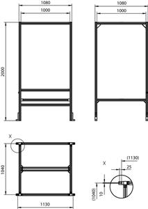 Leuze BT 710M-MRSET Set montaj ünitesi Turkiye
