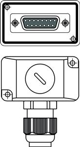 Leuze RS4-MGS-X1-Set Set konnektör