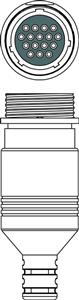 Leuze D U-M30-16A-M Kablo soketi