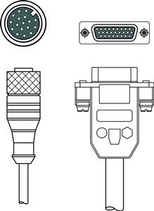 Leuze KB 900-5000 Bağlantı kablosu