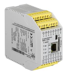 Leuze MSI 420-01 Emniyet kontrolü