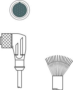 Leuze KD U-M23-JW-P1-100 Bağlantı kablosu