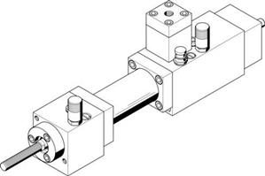 Festo YZL-160 Hydraulic cushioning cylinder