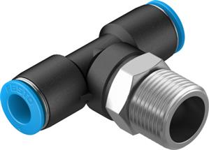 Festo QST-3/8-8-50 T-Çabuk Bağlantı Rakoru