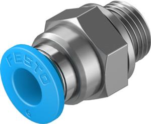 Festo QS-G1/8-6-100 Çabuk Bağlantı Rakoru