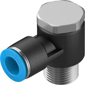 Festo QSLV-3/8-10 L-Çabuk Bağlantı Rakoru