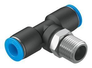 Festo QST-1/4-8 T-Çabuk Bağlantı Rakoru