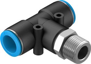 Festo QST-1/2-16 T-Çabuk Bağlantı Rakoru