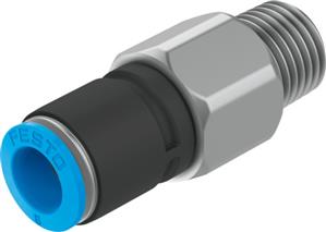 Festo QSR-1/8-6 Rulmanlı Çabuk Bağlantı Rakoru