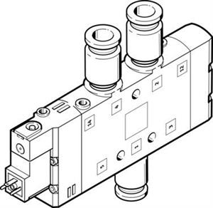 Festo CPE24-M1H-5L-QS-12 Selenoid valf