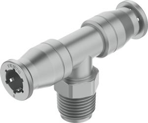 Festo CRQST-1/4-8 T-Çabuk Bağlantı Rakoru