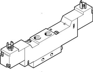 Festo MEBH-5/3E-1/8-B Selenoid valf Turkiye