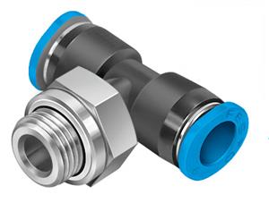 Festo QSMT-G1/8-4 T-Çabuk Bağlantı Rakoru