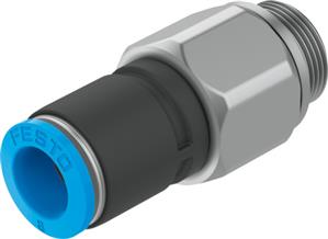 Festo QSR-G1/8-8 Rulmanlı Çabuk Bağlantı Rakoru
