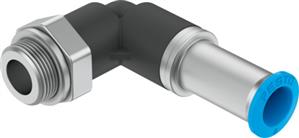 Festo QSKL-G1/4-8 L-Çabuk Bağlantı Rakoru (Kendinden Kilitlemeli)
