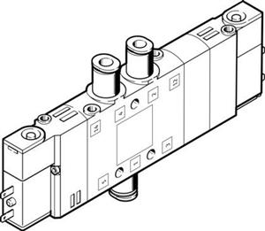 Festo CPE14-M1BH-5/3E-QS-8 Selenoid valf Turkiye