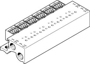Festo MHP1-PR4-3-PI Manifold Bloğu|Bağlantı Bloğu