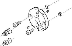 Festo HAPG-SD2-21 Adaptör Takımı Turkiye