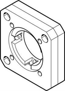 Festo EAMF-A-64A/C-80G Motor flange Turkiye