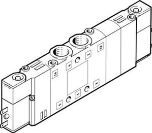 Festo CPE10-M1BH-5/3ES-M7-B Selenoid valf