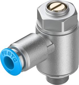 Festo GRLA-1/8-QS-6-MF-D Tek yönlü akış kontrol valfleri