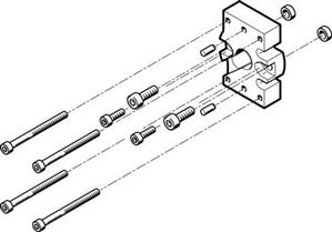 Festo HAPG-SD2-24 Adaptör Takımı Turkiye
