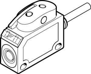 Festo SOEG-L-Q20-NP-K-2L-TI Fibre-optic unit