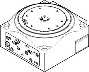 Festo DHTG-90-4-A Dönel indeksleme tablası