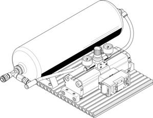 Festo DPA-63-16-CRVZS10 Basınç yükseltici Turkiye