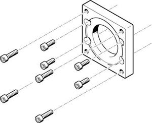 Festo EAMF-A-62B-87A Motor flanşı Turkiye