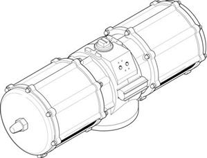 Festo DAPS-4000-090-RS4-F25 Döner Silindir|çeyrek dönüşlü aktüatör