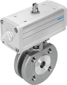 Festo VZBC-32-FF-40-22-F0405-V4V4T-PP60-R-90-C Pnömatik Aktuatörlü Küresel Vana