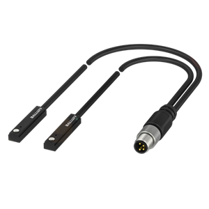 Balluff BMF 307K-PS-C-2-SA95-S75-00,3 Farklı kanal şekilleri için silindir anahtarları