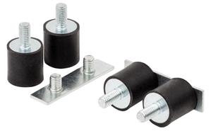 Euchner AM-OS-D-V12-156918 12 x vibration damper for protective field heights of 1,210 to 1,810 mm or 2- to 4-beam light grids Turkiye